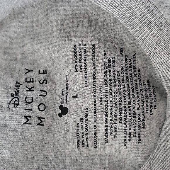 3 for $21 item🎉Disney Men's Mickey Mouse T-shirt - Picture 3 of 4